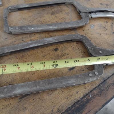 Pair of Locking C-Clamp Vise Grips Possible 18"