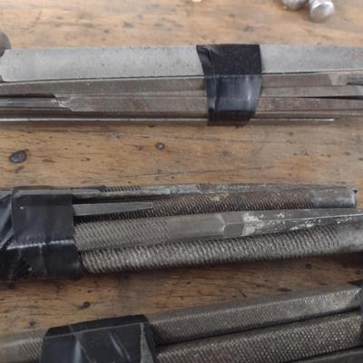 Large Collection of Metal Files and Wood Rasps Various Sizes (#8)