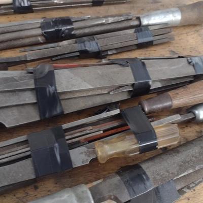 Large Collection of Metal Files and Wood Rasps Various Sizes (#8)