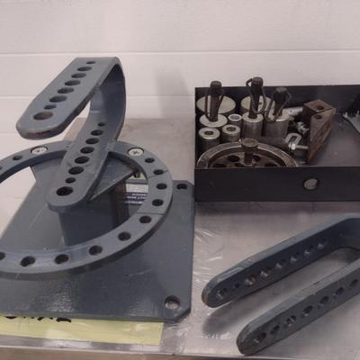 Central Machinery Compact Pipe Bender Bench and Accessories