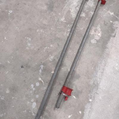 Set of Two Pipe Wood Clamps Various Lengths