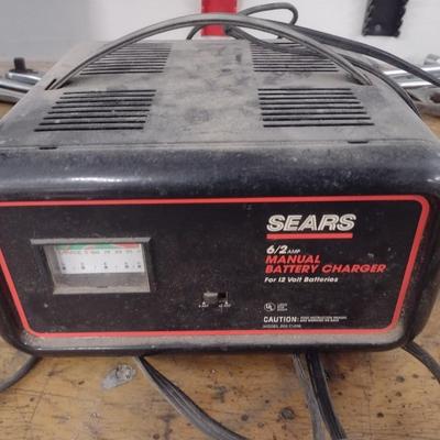 Sears 6/2 Amp Manual Battery Charger