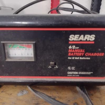 Sears 6/2 Amp Manual Battery Charger