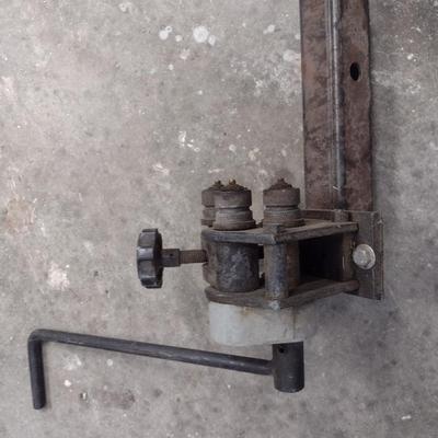 Manual Tin or Tube Three Wheel Roller/Bender with Hitch Attachment