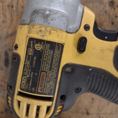 DeWalt 18V Impact Wrench with Charger and Battery