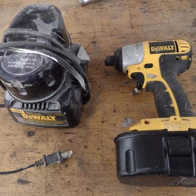 DeWalt 18V Impact Wrench with Charger and Battery