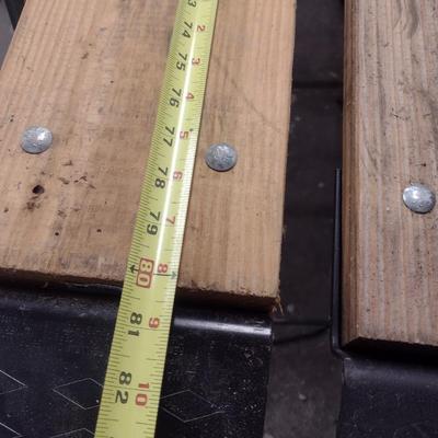 Set of 2'x8' Loading Planks 6.5' Long
