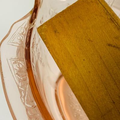 LOT 70: Large Collection of Pink Depression Glass Serving Pieces and More Including Bowls, Platters, Divided Dish, Salt Shakers, Sugar...