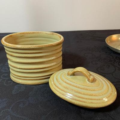 LOT 78: Candle Holders, Candle Sticks and Lace House Placemat