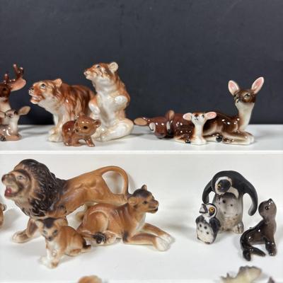 LOT 110: Wildlife Miniatures: Alligators, Bears, Lions, Pheasant and More