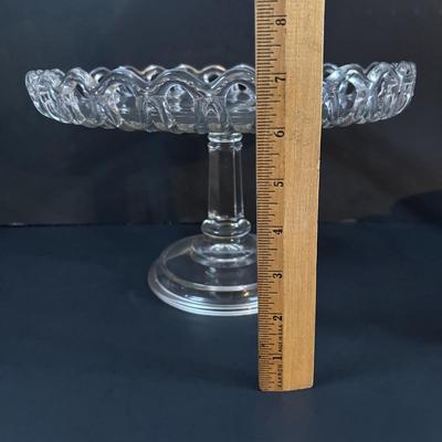 LOT 113: Vintage Etched Crystal & Weighted Sterling Silver Salt/Pepper Shakers, Opalescent Hobnail, Imperial Milk Glass, Pressed...