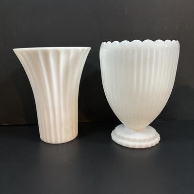 LOT 114: Vintage Milk Glass Collection
