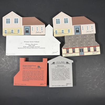 LOT 117: Large Collection of The Cat's Meow Including Local Landmarks: Pitman Grove School, Broadway Theater, Richwood Academy,...