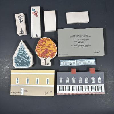 LOT 117: Large Collection of The Cat's Meow Including Local Landmarks: Pitman Grove School, Broadway Theater, Richwood Academy,...