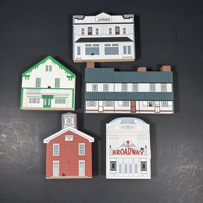 LOT 117: Large Collection of The Cat's Meow Including Local Landmarks: Pitman Grove School, Broadway Theater, Richwood Academy,...