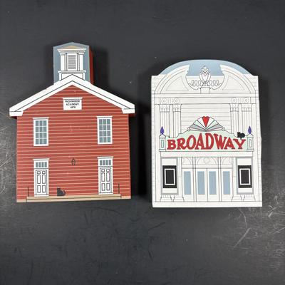 LOT 117: Large Collection of The Cat's Meow Including Local Landmarks: Pitman Grove School, Broadway Theater, Richwood Academy,...