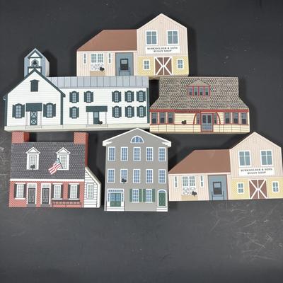 LOT 117: Large Collection of The Cat's Meow Including Local Landmarks: Pitman Grove School, Broadway Theater, Richwood Academy,...