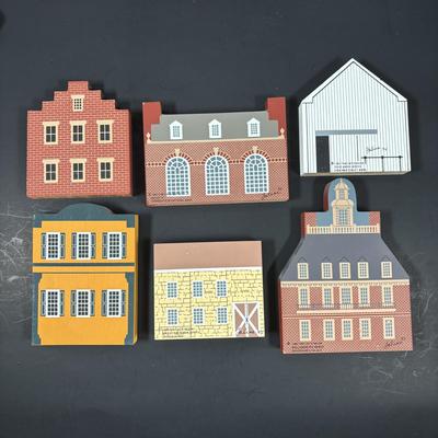 LOT 117: Large Collection of The Cat's Meow Including Local Landmarks: Pitman Grove School, Broadway Theater, Richwood Academy,...