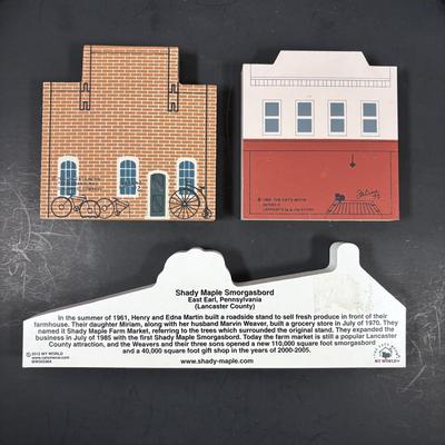 LOT 118: The Cat's Meow Collection: Shady Maple Smorgasbord, Methodist Camp Meeting Auditorium, Hotel Pitman seven Star Tavern,...