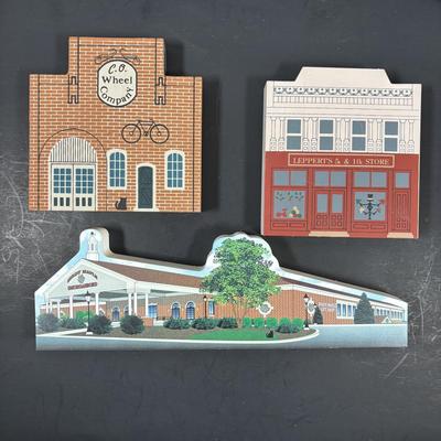 LOT 118: The Cat's Meow Collection: Shady Maple Smorgasbord, Methodist Camp Meeting Auditorium, Hotel Pitman seven Star Tavern,...