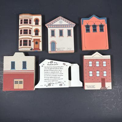 LOT 118: The Cat's Meow Collection: Shady Maple Smorgasbord, Methodist Camp Meeting Auditorium, Hotel Pitman seven Star Tavern,...