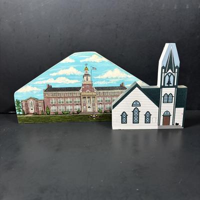 LOT 119: Collection ofThe Cat's Meow: Pitman Clock on Broadway, Sunset Auditorium, Methodist Episcopal Church, Glassboro High School