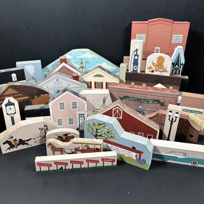 LOT 119: Collection ofThe Cat's Meow: Pitman Clock on Broadway, Sunset Auditorium, Methodist Episcopal Church, Glassboro High School