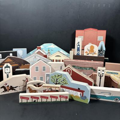 LOT 119: Collection ofThe Cat's Meow: Pitman Clock on Broadway, Sunset Auditorium, Methodist Episcopal Church, Glassboro High School
