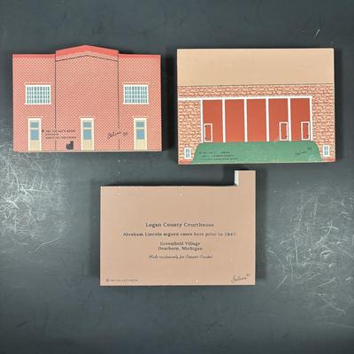 LOT 119: Collection ofThe Cat's Meow: Pitman Clock on Broadway, Sunset Auditorium, Methodist Episcopal Church, Glassboro High School