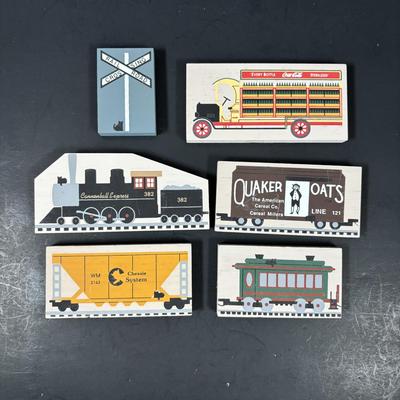 LOT 120: All Aboard for the Licensed Lionel The Cat's Meow Collection: "Steam Turbine" Set w/Box, Crossing Gate, Passenger...