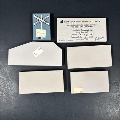 LOT 120: All Aboard for the Licensed Lionel The Cat's Meow Collection: "Steam Turbine" Set w/Box, Crossing Gate, Passenger...
