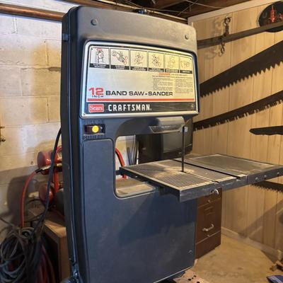 LOT 125: Sears Craftsman 12-inch Bandsaw, Model 113.243310