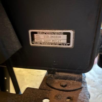 LOT 125: Sears Craftsman 12-inch Bandsaw, Model 113.243310