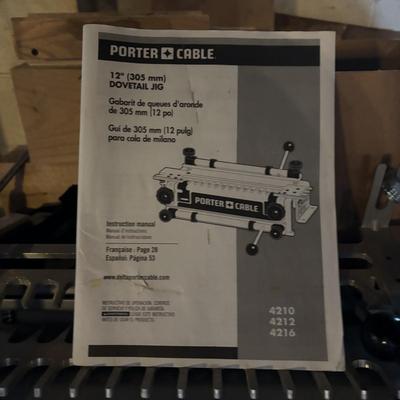 LOT 128: Porter Cable Dovetail Jig