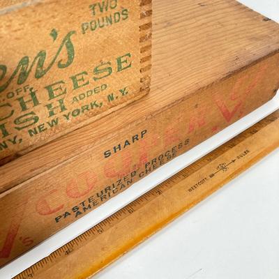 LOT 149: Vintage Kitchen Collection - Wooden Boxes, Tins, Spices and More