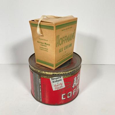 LOT 149: Vintage Kitchen Collection - Wooden Boxes, Tins, Spices and More