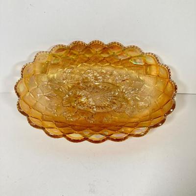 LOT 150: Collection of Decorative Serving Glass - Iridescent / Carnival and More