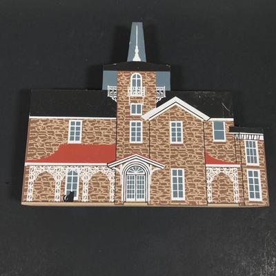 LOT 153: Cat's Meow Village Replicas - Featuring Local Towns of Pitman, Glassboro, Hardingville, Pennsville and More