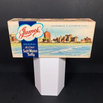 LOT 154: Collection of Cat's Meow Village Replicas Featuring Ocean City, Cape May, Lighthouses, Trinket Box, "The Banning Wharf...