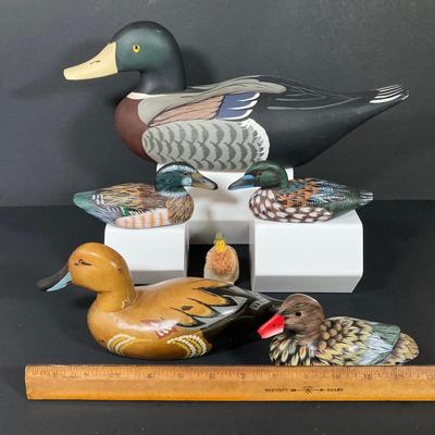 LOT 158: Wood Duck Collection - Hand Painted, Price Products and More