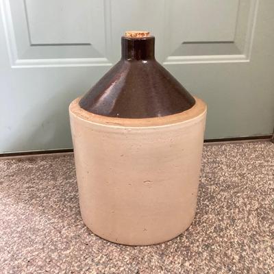 LOT 159: Vintage Pottery Jug, Timothy White & Taylor's Stoneware Hot Water Bottle (Lovatt's Langley Ware England), Ceramic...