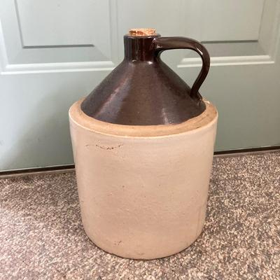 LOT 159: Vintage Pottery Jug, Timothy White & Taylor's Stoneware Hot Water Bottle (Lovatt's Langley Ware England), Ceramic...