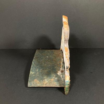 LOT 160: Vintage Cast Iron Rabbit / Bunny Hose Hanger Rack and Boot Cleaner