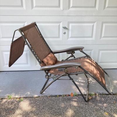 LOT 161: Pair of Zero Gravity Folding Lawn Chairs