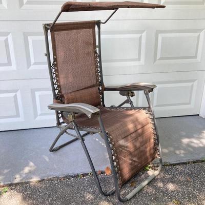LOT 161: Pair of Zero Gravity Folding Lawn Chairs