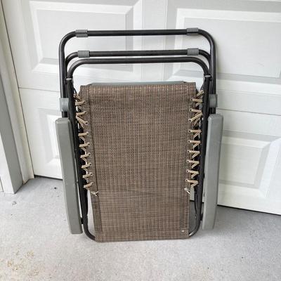LOT 161: Pair of Zero Gravity Folding Lawn Chairs