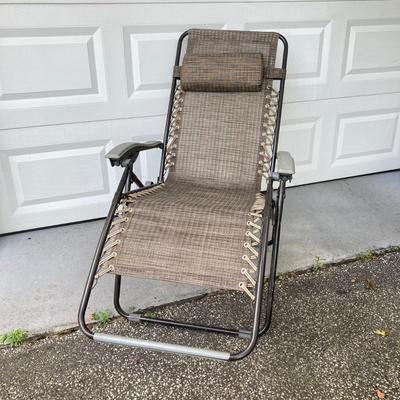 LOT 161: Pair of Zero Gravity Folding Lawn Chairs