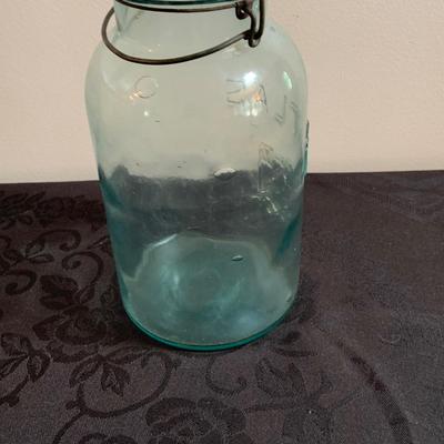 LOT 166: Vintage/Antique Canning Jars and John Wanamakers Jar