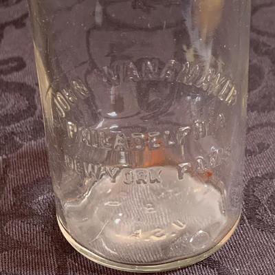 LOT 166: Vintage/Antique Canning Jars and John Wanamakers Jar