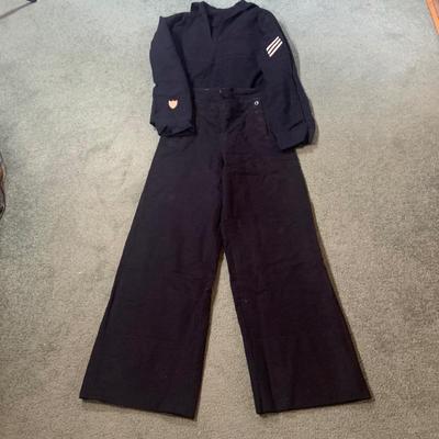 LOT Vintage US Navy / Coast Guard Wool Shirt and Pants